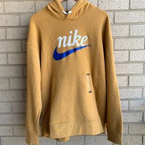 Nike Sportswear Heritage Pullover Hoodie - Gold